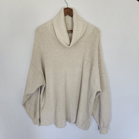 Free People Sweaters - Free People Cowl Neck Sweater Size L